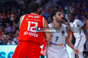 2024-10-24 - 24th October 2024; Wizink Center; Madrid, Spain; Turkish Airlines Euroleague Basketball; Spain, Real Madrid vs Crvena Zvezda; Facundo Campazzo (Real Madrid)Euroleague Basketball Real Madrid v Crvena Zvezda 900/Cordon Press - EUROLEAGUE BASKETBALL REAL MADRID V CRVENA ZVEZDA - EUROLEAGUE - BASKETBALL