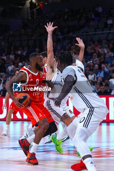 2024-10-24 - 24th October 2024; Wizink Center; Madrid, Spain; Turkish Airlines Euroleague Basketball; Spain, Real Madrid vs Crvena Zvezda; Miller-Mcintyre (Crvena)Euroleague Basketball Real Madrid v Crvena Zvezda 900/Cordon Press - EUROLEAGUE BASKETBALL REAL MADRID V CRVENA ZVEZDA - EUROLEAGUE - BASKETBALL