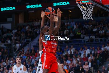 2024-10-24 - 24th October 2024; Wizink Center; Madrid, Spain; Turkish Airlines Euroleague Basketball; Spain, Real Madrid vs Crvena Zvezda; Miller-Mcintyre (Crvena)Euroleague Basketball Real Madrid v Crvena Zvezda 900/Cordon Press - EUROLEAGUE BASKETBALL REAL MADRID V CRVENA ZVEZDA - EUROLEAGUE - BASKETBALL