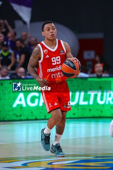 2024-10-24 - 24th October 2024; Wizink Center; Madrid, Spain; Turkish Airlines Euroleague Basketball; Spain, Real Madrid vs Crvena Zvezda; Dos Santos (Crvena)Euroleague Basketball Real Madrid v Crvena Zvezda 900/Cordon Press - EUROLEAGUE BASKETBALL REAL MADRID V CRVENA ZVEZDA - EUROLEAGUE - BASKETBALL