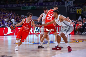 2024-10-24 - 24th October 2024; Wizink Center; Madrid, Spain; Turkish Airlines Euroleague Basketball; Spain, Real Madrid vs Crvena Zvezda; Teodosic (Crvena)Euroleague Basketball Real Madrid v Crvena Zvezda 900/Cordon Press - EUROLEAGUE BASKETBALL REAL MADRID V CRVENA ZVEZDA - EUROLEAGUE - BASKETBALL