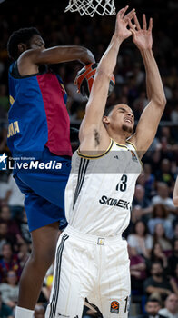 2024-10-25 - in action during a EuroLeague match between Braca Basket and Asvel Villeurbanne at Palau Blaugrana in Barcelona, Barcelona, Spain, on October 25 2024. Photo by Felipe Mondino - BARÇA BASKET - ASVEL VILLEURBANNE - EUROLEAGUE - BASKETBALL