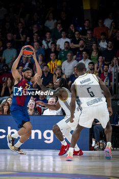 2024-10-25 - Jabari Parker (Barca Basket) in action during a EuroLeague match between Braca Basket and Asvel Villeurbanne at Palau Blaugrana in Barcelona, Barcelona, Spain, on October 25 2024. Photo by Felip Mondino / Panoramic - BARÇA BASKET - ASVEL VILLEURBANNE - EUROLEAGUE - BASKETBALL