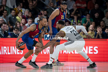 2024-10-25 - Kevin Punter (Barca Basket) in action during a EuroLeague match between Braca Basket and Asvel Villeurbanne at Palau Blaugrana in Barcelona, Barcelona, Spain, on October 25 2024. Photo by Felip Mondino / Panoramic - BARÇA BASKET - ASVEL VILLEURBANNE - EUROLEAGUE - BASKETBALL