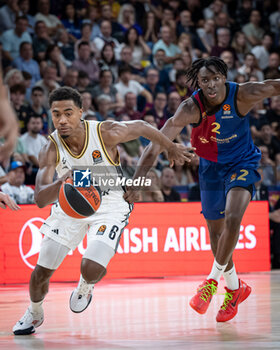 2024-10-25 - in action during a EuroLeague match between Braca Basket and Asvel Villeurbanne at Palau Blaugrana in Barcelona, Barcelona, Spain, on October 25 2024. Photo by Felipe Mondino - BARÇA BASKET - ASVEL VILLEURBANNE - EUROLEAGUE - BASKETBALL