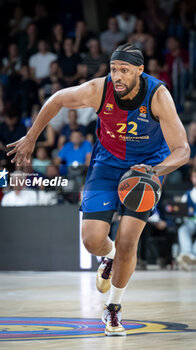 2024-10-25 - Jabari Parker (Barca Basket) in action during a EuroLeague match between Braca Basket and Asvel Villeurbanne at Palau Blaugrana in Barcelona, Barcelona, Spain, on October 25 2024. Photo by Felipe Mondino - BARÇA BASKET - ASVEL VILLEURBANNE - EUROLEAGUE - BASKETBALL