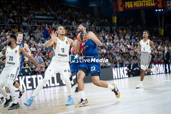 2024-10-25 - Jabari Parker (Barca Basket) in action during a EuroLeague match between Braca Basket and Asvel Villeurbanne at Palau Blaugrana in Barcelona, Barcelona, Spain, on October 25 2024. Photo by Felipe Mondino - BARÇA BASKET - ASVEL VILLEURBANNE - EUROLEAGUE - BASKETBALL