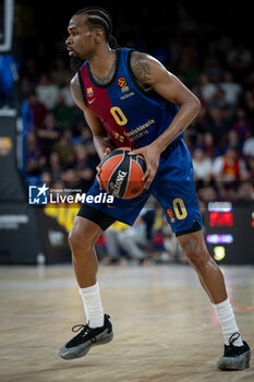 2024-10-25 - Kevin Punter (Barca Basket) in action during a EuroLeague match between Braca Basket and Asvel Villeurbanne at Palau Blaugrana in Barcelona, Barcelona, Spain, on October 25 2024. Photo by Felipe Mondino - BARÇA BASKET - ASVEL VILLEURBANNE - EUROLEAGUE - BASKETBALL