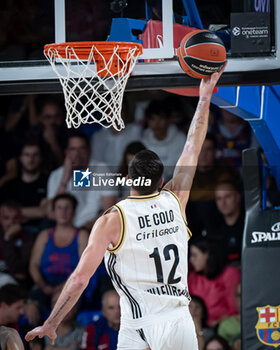 2024-10-25 - in action during a EuroLeague match between Braca Basket and Asvel Villeurbanne at Palau Blaugrana in Barcelona, Barcelona, Spain, on October 25 2024. Photo by Felipe Mondino - BARÇA BASKET - ASVEL VILLEURBANNE - EUROLEAGUE - BASKETBALL