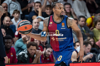 2024-10-25 - Kevin Punter (Barca Basket) in action during a EuroLeague match between Braca Basket and Asvel Villeurbanne at Palau Blaugrana in Barcelona, Barcelona, Spain, on October 25 2024. Photo by Felipe Mondino - BARÇA BASKET - ASVEL VILLEURBANNE - EUROLEAGUE - BASKETBALL