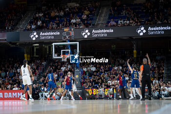 2024-10-25 - General view inside the stadium during a EuroLeague match between Braca Basket and Asvel Villeurbanne at Palau Blaugrana in Barcelona, Barcelona, Spain, on October 25 2024. Photo by Felipe Mondino - BARÇA BASKET - ASVEL VILLEURBANNE - EUROLEAGUE - BASKETBALL