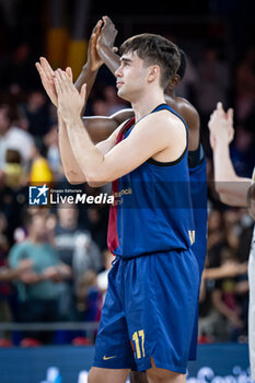 2024-10-25 - Juan Nunez (Barca Basket) seen during a EuroLeague match between Braca Basket and Asvel Villeurbanne at Palau Blaugrana in Barcelona, Barcelona, Spain, on October 25 2024. Photo by Felipe Mondino - BARÇA BASKET - ASVEL VILLEURBANNE - EUROLEAGUE - BASKETBALL