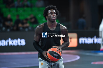 2024-10-30 - 25 Kendrick Nunn of Panathinaikos AKTOR Athens is playing during the Euroleague, Round 6 match between Panathinaikos AKTOR Athens and LDLC ASVEL Villeurbanne at OAKA Altion Arena on October 30, 2024, Athens, Greece. - PANATHINAIKOS VS LDLC ASVEL VILLEURBANNE - EUROLEAGUE - BASKETBALL