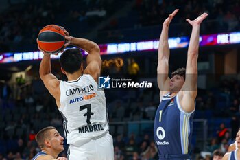 2024-11-21 - 21th November 2024; Wizink Center; Madrid, Spain; Turkish Airlines Euroleague Basketball; Spain, Real Madrid vs Alba Berlin; Facundo Campazzo (Real Madrid)Euroleague Basket Real Madrid v Alba Berlin 900/Cordon Press - EUROLEAGUE BASKET REAL MADRID V ALBA BERLIN - EUROLEAGUE - BASKETBALL