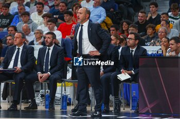 2024-11-21 - 21th November 2024; Wizink Center; Madrid, Spain; Turkish Airlines Euroleague Basketball; Spain, Real Madrid vs Alba Berlin; Chus Mateo (Real Madrid)Euroleague Basket Real Madrid v Alba Berlin 900/Cordon Press - EUROLEAGUE BASKET REAL MADRID V ALBA BERLIN - EUROLEAGUE - BASKETBALL