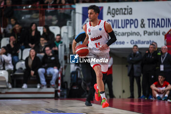 2024-03-27 - Davide Moretti #11 of Itelyum Varese seen in action during FIBA Europe Cup 2023/24 Semi-Finals game between Itelyum Varese and Bahcesehir College at Itelyum Arena, Varese, Italy on March 27, 2024 - SEMIFINALS - ITELYUM VARESE BAHCESEHIR COLLEGE - FIBA EUROPE CUP - BASKETBALL