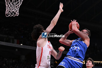 2024-02-22 - Stefano Tonut ( Italy ) during FIBA Euro Basket group B game between Italy and Turkiye  at Vitifrigo Arena in Pesaro, Italy on   February 22, 2024 - EUROBASKET 2025 QUALIFICATIONS - ITALY VS TURKEY - EVENTS - BASKETBALL