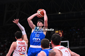 2024-02-22 - Gabriele Procida ( Italy ) during FIBA Euro Basket group B game between Italy and Turkiye  at Vitifrigo Arena in Pesaro, Italy on   February 22, 2024 - EUROBASKET 2025 QUALIFICATIONS - ITALY VS TURKEY - EVENTS - BASKETBALL
