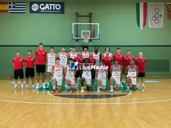 2024-07-05 - Images of the Spain and Greece match at Pala Cian Toma - Domegge (BL) 5 July, 2024, during the 22nd De Silvestro-Meneghin International U20 Basketball Tournament - TORNEO UNDER 20 - 22° MEMORIAL DE SILVESTRO/TROFEO MENEGHIN - SPAGNA VS GRECIA - EVENTS - BASKETBALL