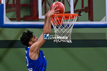 2024-07-05 - Images of the Spain and Greece match at Pala Cian Toma - Domegge (BL) 5 July, 2024, during the 22nd De Silvestro-Meneghin International U20 Basketball Tournament - TORNEO UNDER 20 - 22° MEMORIAL DE SILVESTRO/TROFEO MENEGHIN - SPAGNA VS GRECIA - EVENTS - BASKETBALL