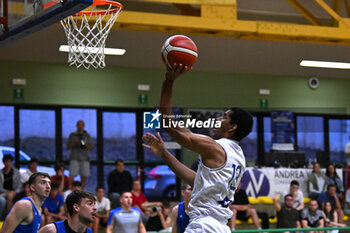 2024-07-05 - Actions of the game and players' images during the between Italy and Slovenia at Pala Cian Toma - Domegge (BL) 5 July, 2024 during the Torneo Under 20 - 22° Memorial De Silvestro/Trofeo Meneghin - TORNEO UNDER 20 - 22° MEMORIAL DE SILVESTRO/TROFEO MENEGHIN - ITALIA VS SLOVENIA - EVENTS - BASKETBALL