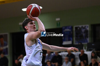 2024-07-05 - Actions of the game and players' images during the between Italy and Slovenia at Pala Cian Toma - Domegge (BL) 5 July, 2024 during the Torneo Under 20 - 22° Memorial De Silvestro/Trofeo Meneghin - TORNEO UNDER 20 - 22° MEMORIAL DE SILVESTRO/TROFEO MENEGHIN - ITALIA VS SLOVENIA - EVENTS - BASKETBALL