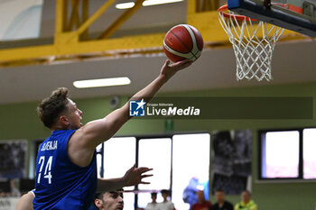 2024-07-06 - Actions of the game and players' images during the between Greece and Slovenija at Pala Cian Toma - Domegge (BL) 6 July, 2024 during the Torneo Under 20 - 22° Memorial De Silvestro/Trofeo Meneghin - TORNEO UNDER 20 - 22° MEMORIAL DE SILVESTRO/TROFEO MENEGHIN - GRECIA VS SLOVENIA - EVENTS - BASKETBALL