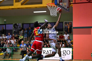 2024-07-06 - Images of the Italy and Spain match at Pala Cian Toma - Domegge (BL) 6 July, 2024, during the 22nd De Silvestro-Meneghin International U20 Basketball Tournament - TORNEO UNDER 20 - 22° MEMORIAL DE SILVESTRO/TROFEO MENEGHIN - ITALIA VS SPAGNA - EVENTS - BASKETBALL