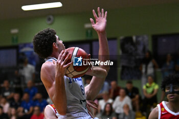 2024-07-06 - Images of the Italy and Spain match at Pala Cian Toma - Domegge (BL) 6 July, 2024, during the 22nd De Silvestro-Meneghin International U20 Basketball Tournament - TORNEO UNDER 20 - 22° MEMORIAL DE SILVESTRO/TROFEO MENEGHIN - ITALIA VS SPAGNA - EVENTS - BASKETBALL