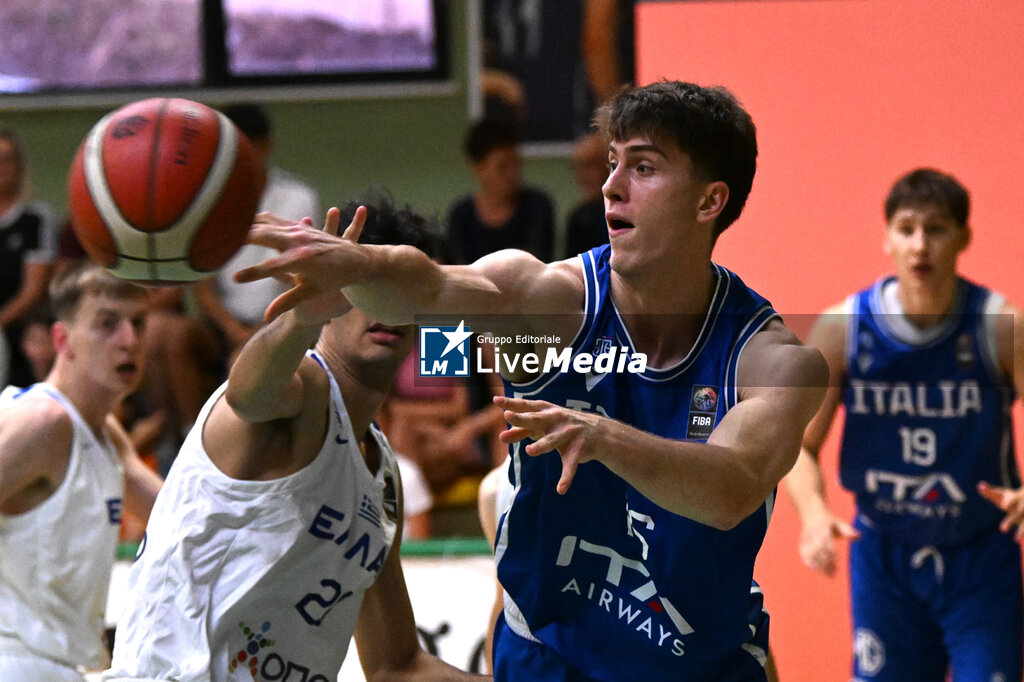 Torneo Under 20 - 22° Memorial De Silvestro/Trofeo Meneghin - Italia vs Grecia - EVENTS - BASKETBALL