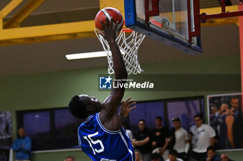 2024-07-07 - Images of the Italy and Greece match at Pala Cian Toma - Domegge (BL) 7 July, 2024, during the 22nd De Silvestro-Meneghin International U20 Basketball Tournament - TORNEO UNDER 20 - 22° MEMORIAL DE SILVESTRO/TROFEO MENEGHIN - ITALIA VS GRECIA - EVENTS - BASKETBALL