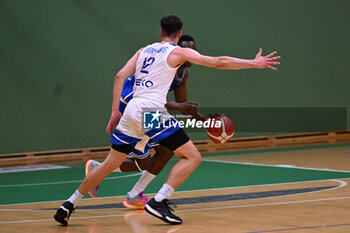 2024-07-07 - Images of the Italy and Greece match at Pala Cian Toma - Domegge (BL) 7 July, 2024, during the 22nd De Silvestro-Meneghin International U20 Basketball Tournament - TORNEO UNDER 20 - 22° MEMORIAL DE SILVESTRO/TROFEO MENEGHIN - ITALIA VS GRECIA - EVENTS - BASKETBALL