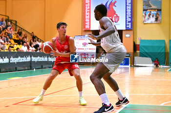 2024-09-07 - Images of the Pallacanestro Trieste and Reyer Venezia match at PalaCornaro - Jesolo (VE), september7, 2024 during the second semifinal of Basketball IN Jesolo 2024 tournament - MEMORIAL BASKETBALL - PALLACANESTRO TRIESTE VS UMANA REYER VENEZIA - EVENTS - BASKETBALL