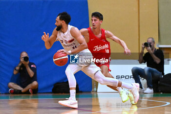 2024-09-07 - Images of the Pallacanestro Trieste and Reyer Venezia match at PalaCornaro - Jesolo (VE), september7, 2024 during the second semifinal of Basketball IN Jesolo 2024 tournament - MEMORIAL BASKETBALL - PALLACANESTRO TRIESTE VS UMANA REYER VENEZIA - EVENTS - BASKETBALL