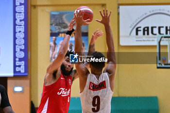 2024-09-07 - Images of the Pallacanestro Trieste and Reyer Venezia match at PalaCornaro - Jesolo (VE), september7, 2024 during the second semifinal of Basketball IN Jesolo 2024 tournament - MEMORIAL BASKETBALL - PALLACANESTRO TRIESTE VS UMANA REYER VENEZIA - EVENTS - BASKETBALL