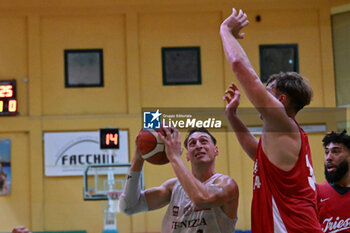 2024-09-07 - Images of the Pallacanestro Trieste and Reyer Venezia match at PalaCornaro - Jesolo (VE), september7, 2024 during the second semifinal of Basketball IN Jesolo 2024 tournament - MEMORIAL BASKETBALL - PALLACANESTRO TRIESTE VS UMANA REYER VENEZIA - EVENTS - BASKETBALL