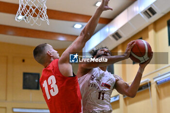 2024-09-07 - Images of the Pallacanestro Trieste and Reyer Venezia match at PalaCornaro - Jesolo (VE), september7, 2024 during the second semifinal of Basketball IN Jesolo 2024 tournament - MEMORIAL BASKETBALL - PALLACANESTRO TRIESTE VS UMANA REYER VENEZIA - EVENTS - BASKETBALL