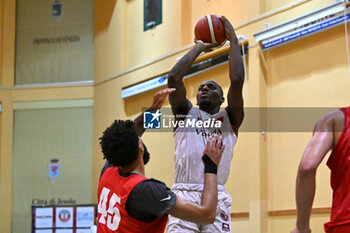 2024-09-07 - Images of the Pallacanestro Trieste and Reyer Venezia match at PalaCornaro - Jesolo (VE), september7, 2024 during the second semifinal of Basketball IN Jesolo 2024 tournament - MEMORIAL BASKETBALL - PALLACANESTRO TRIESTE VS UMANA REYER VENEZIA - EVENTS - BASKETBALL