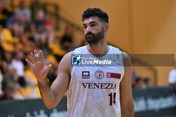 2024-09-07 - Images of the Pallacanestro Trieste and Reyer Venezia match at PalaCornaro - Jesolo (VE), september7, 2024 during the second semifinal of Basketball IN Jesolo 2024 tournament - MEMORIAL BASKETBALL - PALLACANESTRO TRIESTE VS UMANA REYER VENEZIA - EVENTS - BASKETBALL