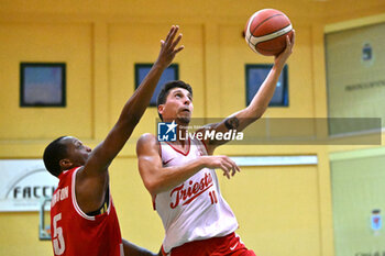 2024-09-08 - Images of the Pallacanestro Reggiana and Pallacanestro Trieste match at PalaCornaro - Jesolo (VE), september 8, 2024 during the final of Basketball IN Jesolo 2024 tournament - MEMORIAL BASKETBALL - FINAL 3RD PLACE - PALLACANESTRO TRIESTE VS PALLACANESTRO REGGIANA - EVENTS - BASKETBALL