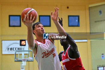 2024-09-08 - Images of the Pallacanestro Reggiana and Pallacanestro Trieste match at PalaCornaro - Jesolo (VE), september 8, 2024 during the final of Basketball IN Jesolo 2024 tournament - MEMORIAL BASKETBALL - FINAL 3RD PLACE - PALLACANESTRO TRIESTE VS PALLACANESTRO REGGIANA - EVENTS - BASKETBALL