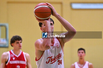 2024-09-08 - Images of the Pallacanestro Reggiana and Pallacanestro Trieste match at PalaCornaro - Jesolo (VE), september 8, 2024 during the final of Basketball IN Jesolo 2024 tournament - MEMORIAL BASKETBALL - FINAL 3RD PLACE - PALLACANESTRO TRIESTE VS PALLACANESTRO REGGIANA - EVENTS - BASKETBALL