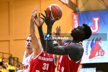 2024-09-08 - Images of the Pallacanestro Reggiana and Pallacanestro Trieste match at PalaCornaro - Jesolo (VE), september 8, 2024 during the final of Basketball IN Jesolo 2024 tournament - MEMORIAL BASKETBALL - FINAL 3RD PLACE - PALLACANESTRO TRIESTE VS PALLACANESTRO REGGIANA - EVENTS - BASKETBALL