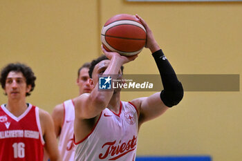 2024-09-08 - Images of the Pallacanestro Reggiana and Pallacanestro Trieste match at PalaCornaro - Jesolo (VE), september 8, 2024 during the final of Basketball IN Jesolo 2024 tournament - MEMORIAL BASKETBALL - FINAL 3RD PLACE - PALLACANESTRO TRIESTE VS PALLACANESTRO REGGIANA - EVENTS - BASKETBALL