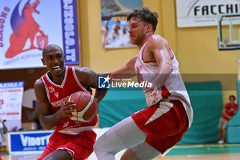 2024-09-08 - Images of the Pallacanestro Reggiana and Pallacanestro Trieste match at PalaCornaro - Jesolo (VE), september 8, 2024 during the final of Basketball IN Jesolo 2024 tournament - MEMORIAL BASKETBALL - FINAL 3RD PLACE - PALLACANESTRO TRIESTE VS PALLACANESTRO REGGIANA - EVENTS - BASKETBALL