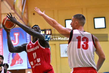 2024-09-08 - Images of the Pallacanestro Reggiana and Pallacanestro Trieste match at PalaCornaro - Jesolo (VE), september 8, 2024 during the final of Basketball IN Jesolo 2024 tournament - MEMORIAL BASKETBALL - FINAL 3RD PLACE - PALLACANESTRO TRIESTE VS PALLACANESTRO REGGIANA - EVENTS - BASKETBALL