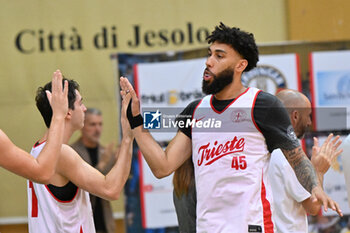 2024-09-08 - Images of the Pallacanestro Reggiana and Pallacanestro Trieste match at PalaCornaro - Jesolo (VE), september 8, 2024 during the final of Basketball IN Jesolo 2024 tournament - MEMORIAL BASKETBALL - FINAL 3RD PLACE - PALLACANESTRO TRIESTE VS PALLACANESTRO REGGIANA - EVENTS - BASKETBALL