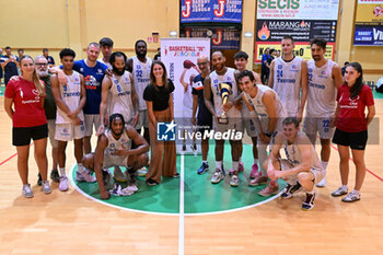 2024-09-08 - Treviso basket awards ceremony at PalaCornaro - Jesolo (VE), september8, 2024 during the final of Basketball IN Jesolo 2024 tournament - MEMORIAL BASKETBALL - FINAL 1 PLACE - UMANA REYER VENEZIA VS NUTRIBULLET TREVISO - EVENTS - BASKETBALL