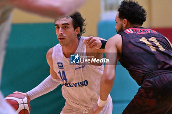 2024-09-08 - Bruno Mascolo ( Nutribullet Treviso Basket ) during the match Reyer Venezia and Nutribullet Treviso Basket at PalaCornaro - Jesolo (VE), september8, 2024 during the final of Basketball IN Jesolo 2024 tournament - MEMORIAL BASKETBALL - FINAL 1 PLACE - UMANA REYER VENEZIA VS NUTRIBULLET TREVISO - EVENTS - BASKETBALL