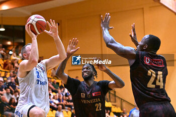 2024-09-08 - Osvaldas Olesivicius ( Nutribullet Treviso Basket ) during the match Reyer Venezia and Nutribullet Treviso Basket at PalaCornaro - Jesolo (VE), september8, 2024 during the final of Basketball IN Jesolo 2024 tournament - MEMORIAL BASKETBALL - FINAL 1 PLACE - UMANA REYER VENEZIA VS NUTRIBULLET TREVISO - EVENTS - BASKETBALL